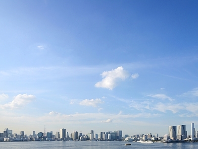 现代城市背景
