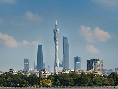 现代城市背景