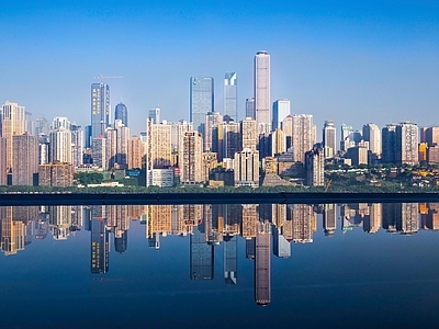 现代城市背景