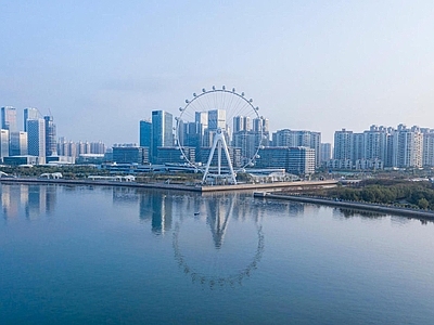 现代城市背景