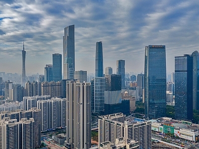 现代城市背景