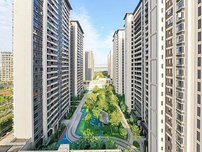 现代城市背景