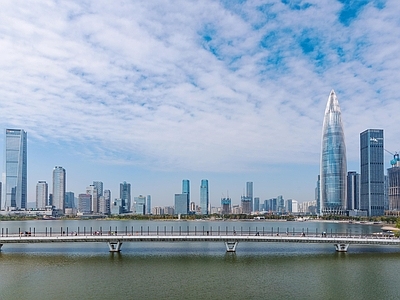 现代城市背景