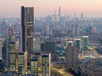 现代城市背景