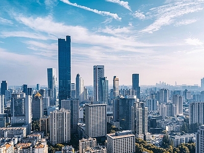 现代城市背景