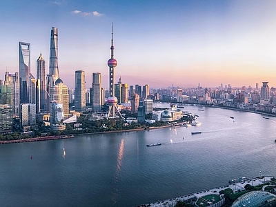 现代城市背景