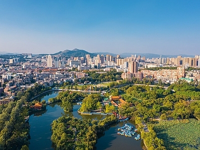 现代城市背景