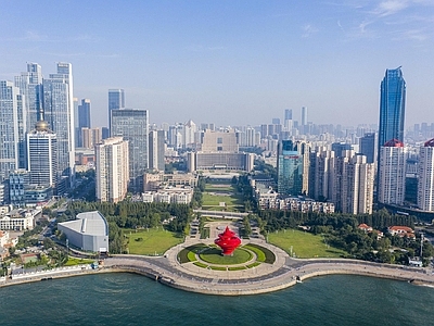 现代城市背景
