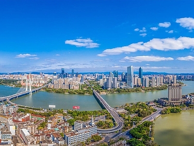 现代城市背景