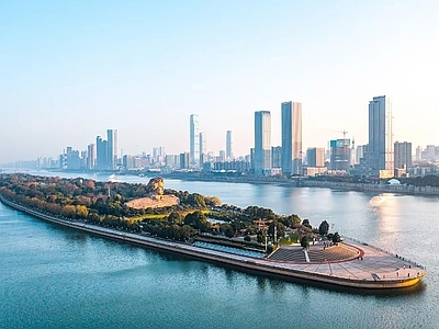 现代城市背景