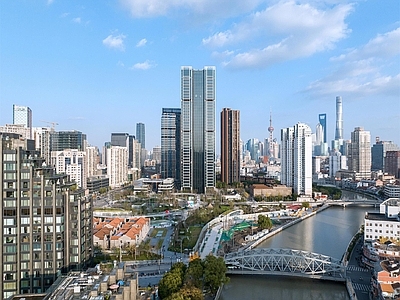 现代城市背景