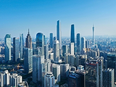 现代城市背景