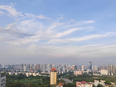 现代城市背景