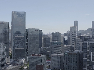 现代城市背景