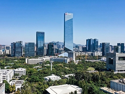 现代城市背景