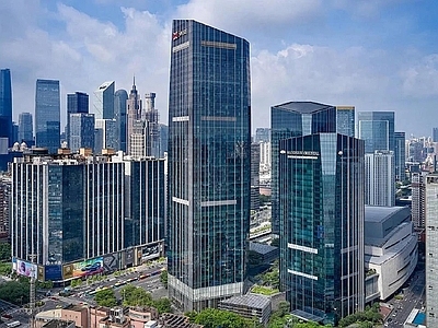 现代城市背景