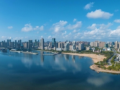 现代城市背景