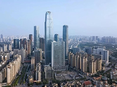现代城市背景