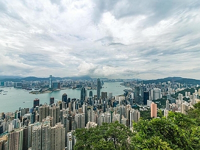 现代城市背景