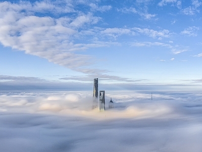 现代城市背景
