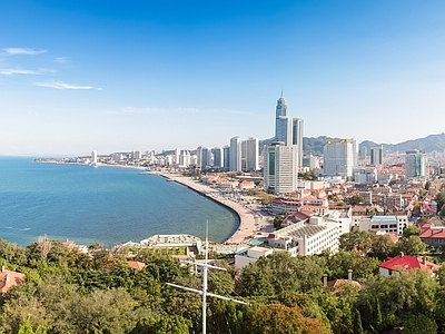 现代城市背景