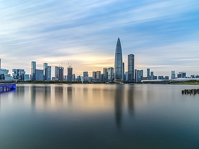 现代城市背景