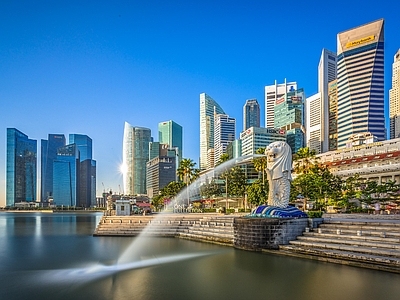 现代城市背景