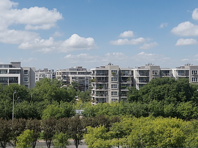 现代城市背景