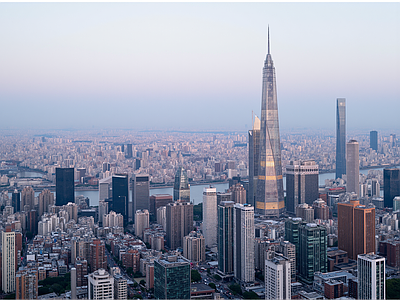 现代城市背景