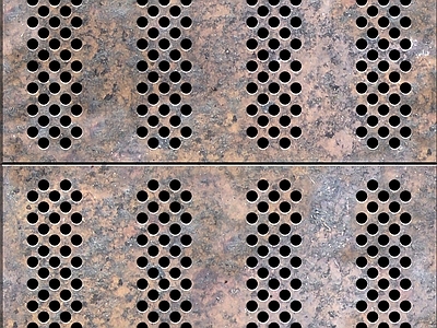 现代穿孔金属板