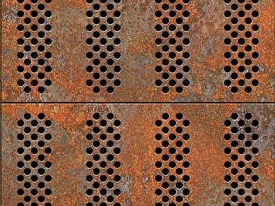现代穿孔金属板