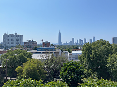 现代城市背景