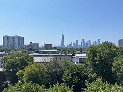 现代城市背景