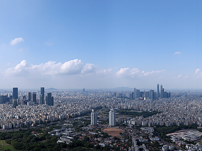 现代城市背景