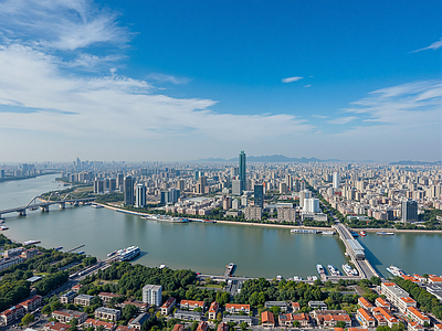 现代城市背景