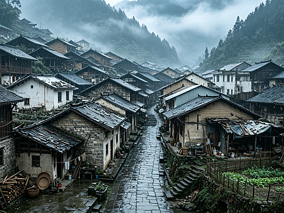 其它HDR 乡村 村落