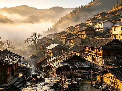 其它HDR 乡村 村落