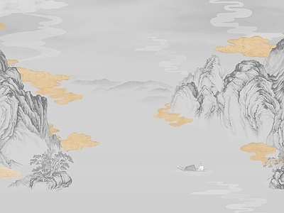 新中式山水