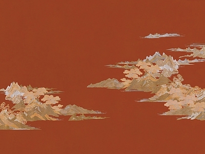 新中式山水画