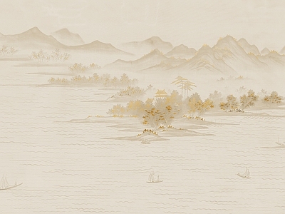 新中式山水