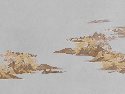 新中式山水画