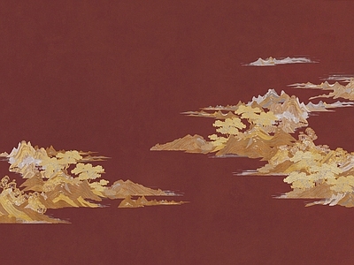中式山水画