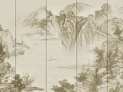 新中式山水