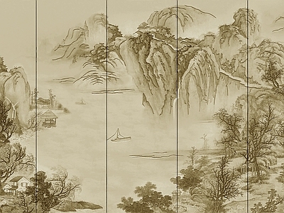 新中式山水
