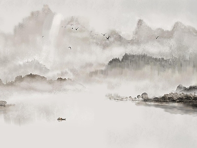 新中式山水