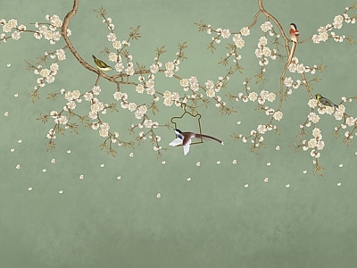 中式花鸟壁纸