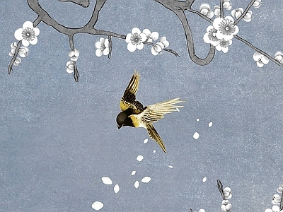 中式花鸟壁纸