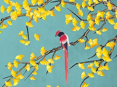 中式花鸟壁纸