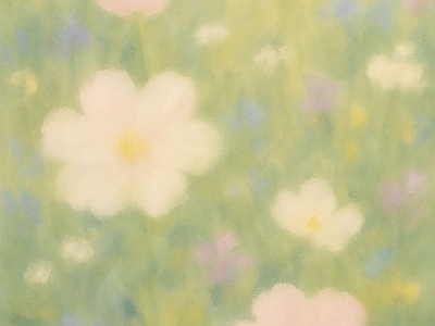 奶油其他挂画 花卉 中古 奶油 抽象