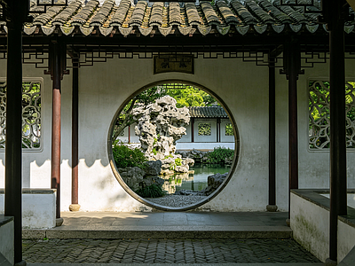小区HDR 苏州园林